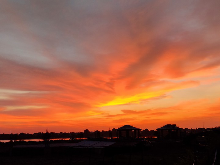sun set
