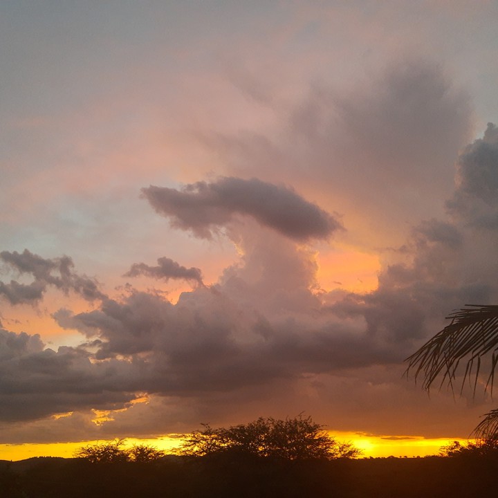 efeitos do por do sol