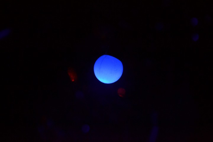 lights up