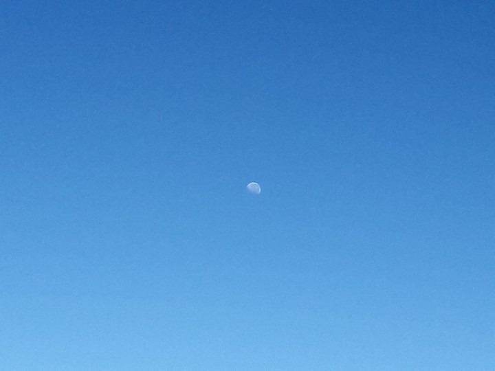moon at day...