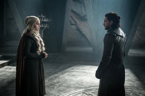 Daenerys and Jon, Game of Thrones