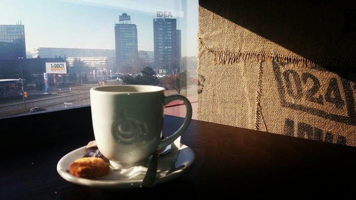 Morning coffee in Belgrade ☕