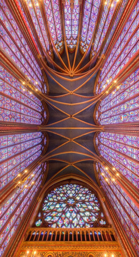 обои cathedral, Glass