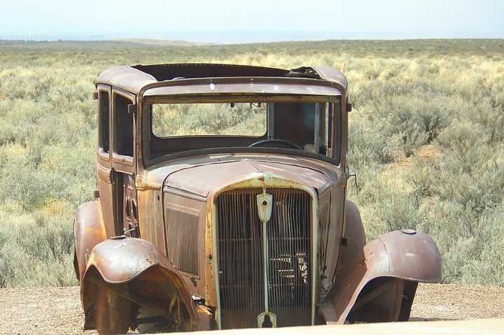 Abandoned model-T