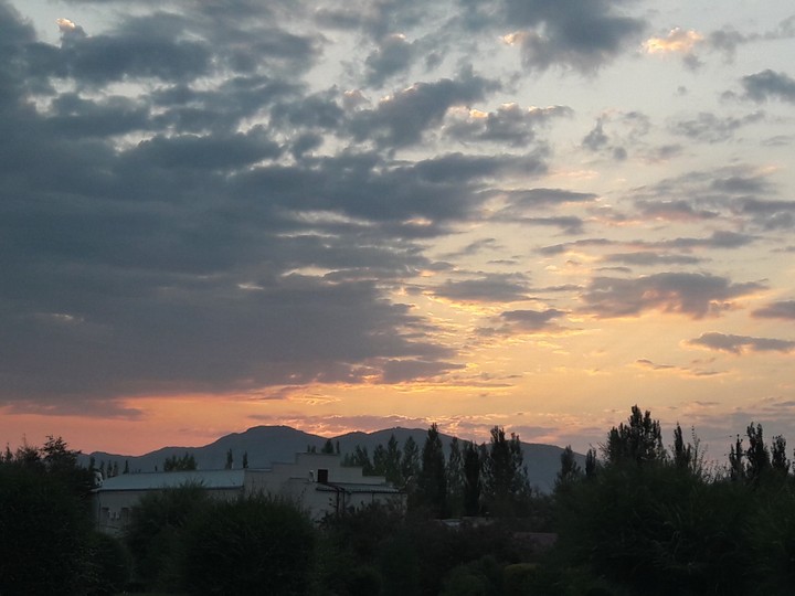 Sunset in Bayanaul