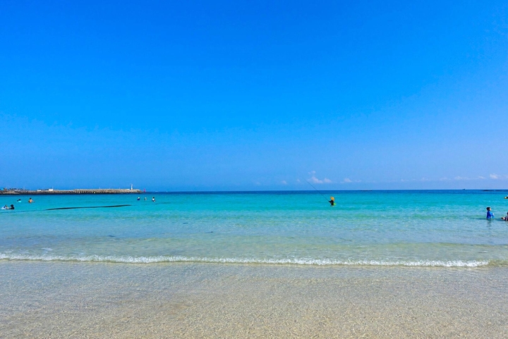 Hamdeok Beach in Jeju island