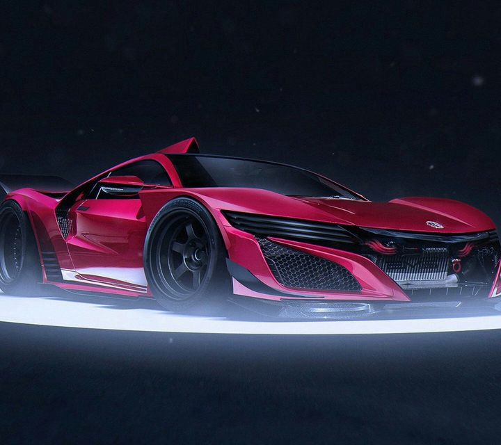 Super Red Car