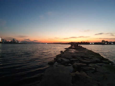 sunset of Pohang KR