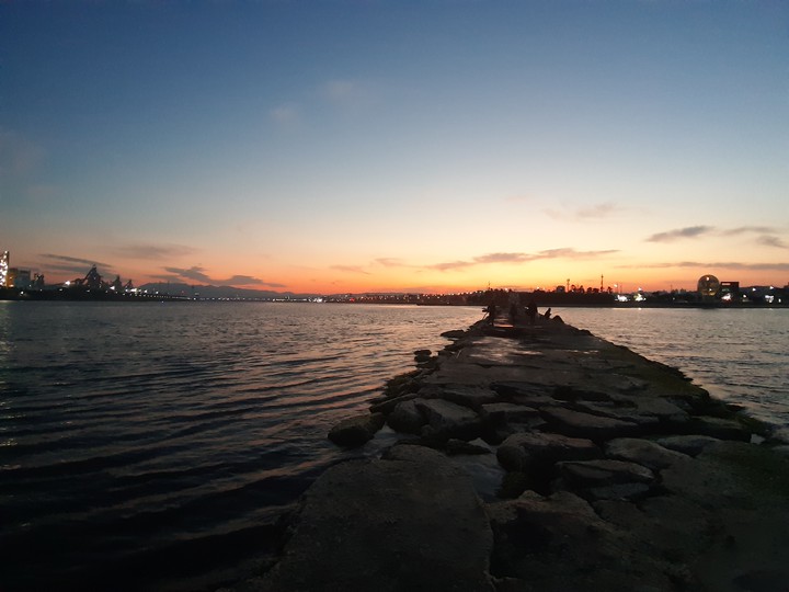 sunset of Pohang KR