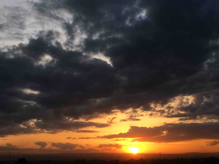 Magical sunset