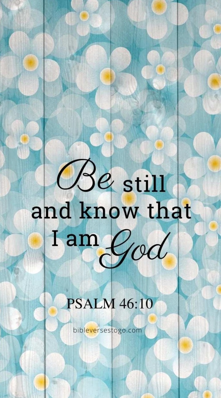 be still