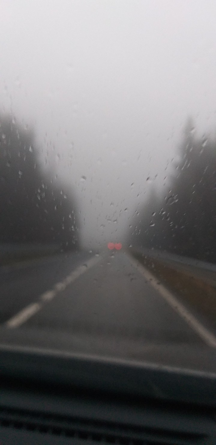 Rain  in the mountains