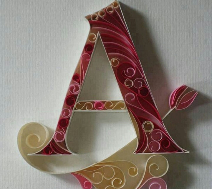 Alphabet A (Beautiful Art)