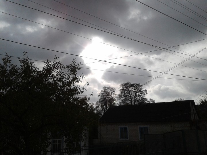 небо