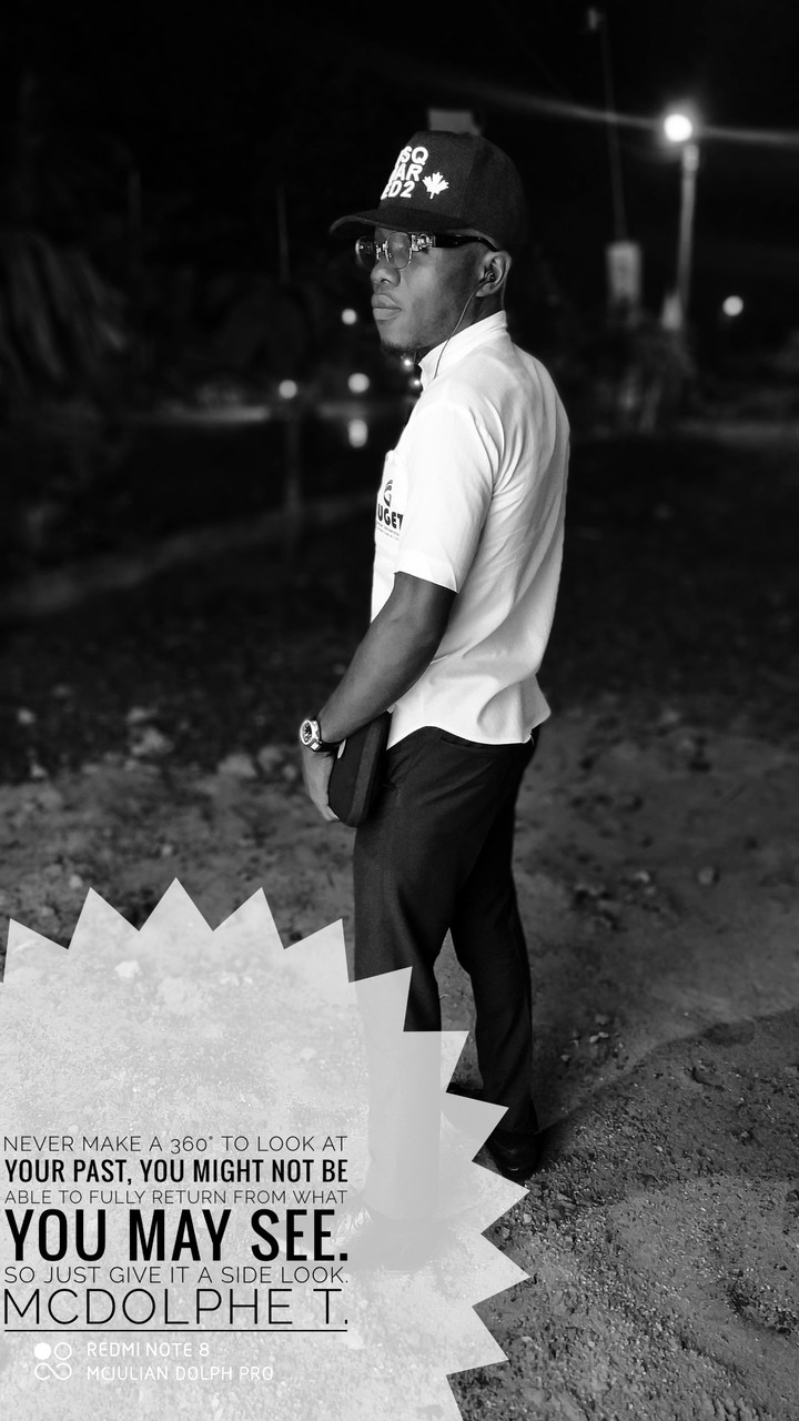 Black and white
