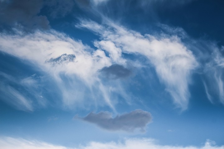 A whale in the sky