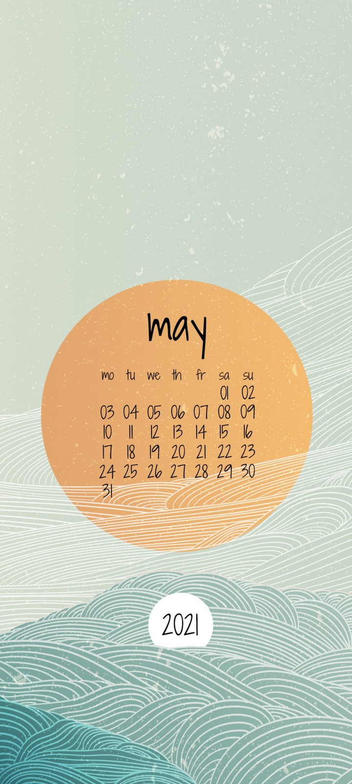 Calendar: 2021 May