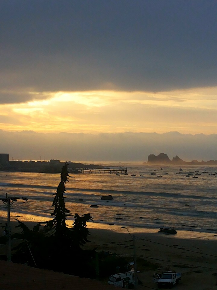 Atardecer en Los Vilos