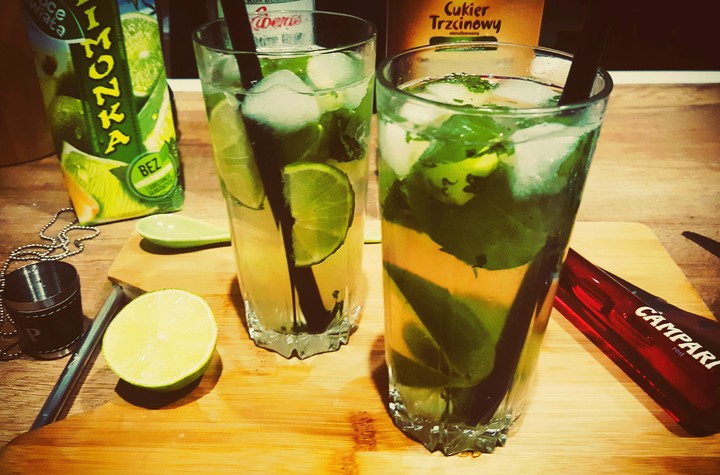 Mohito drink