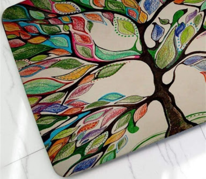 created patterned tree