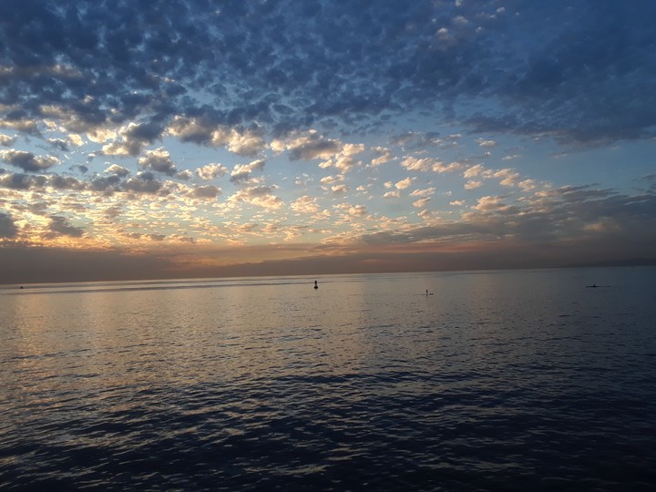 ocean at sunset