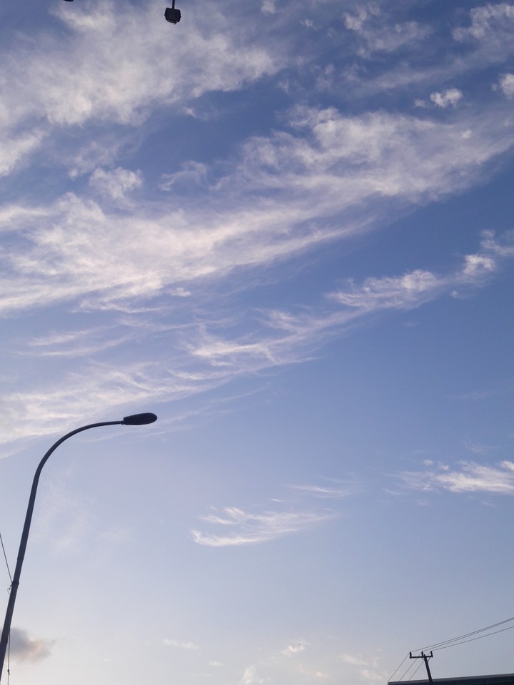 Sky on the road