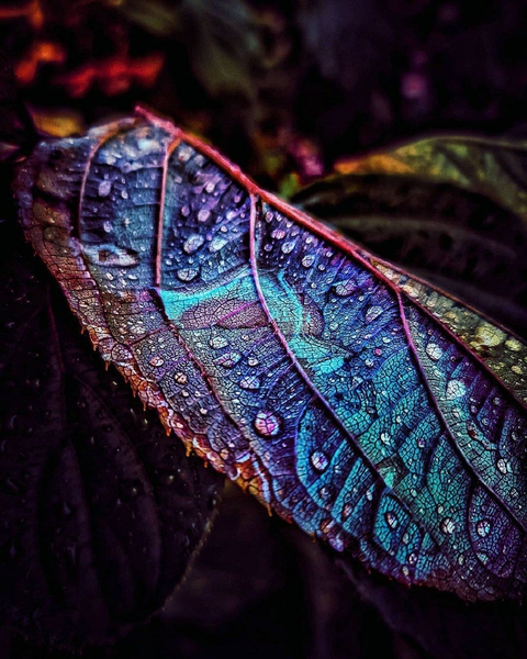 colorful leaf