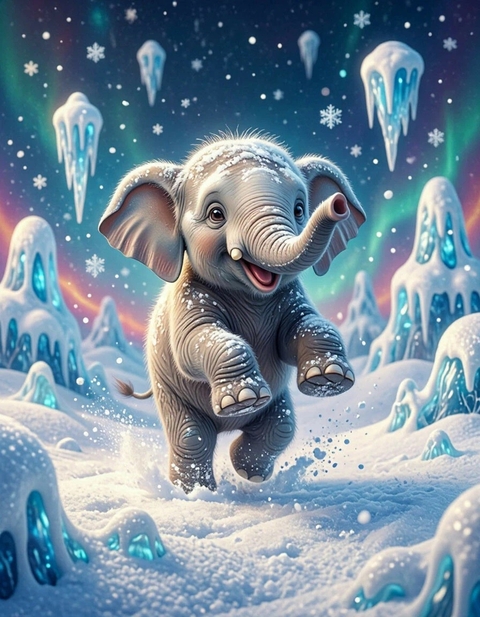 Baby mammoth
