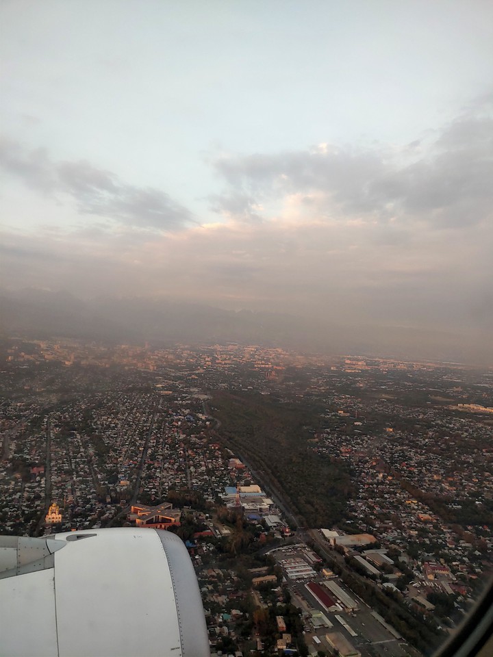 The city view