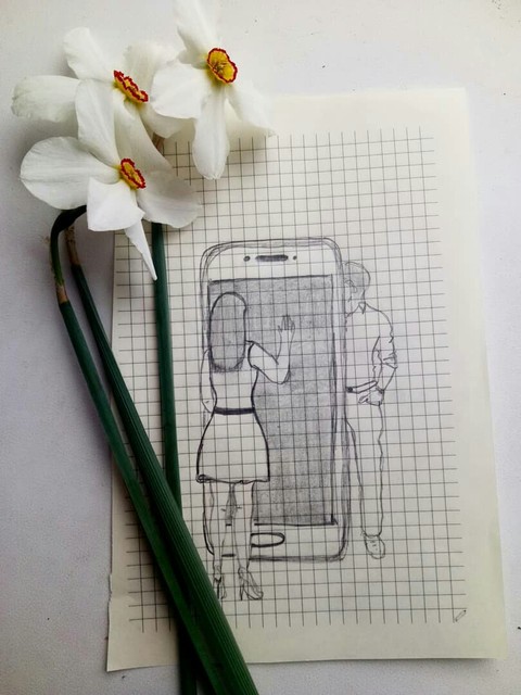 шпалери flower, Paper