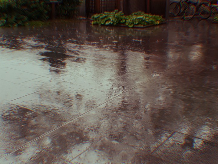 비 rain