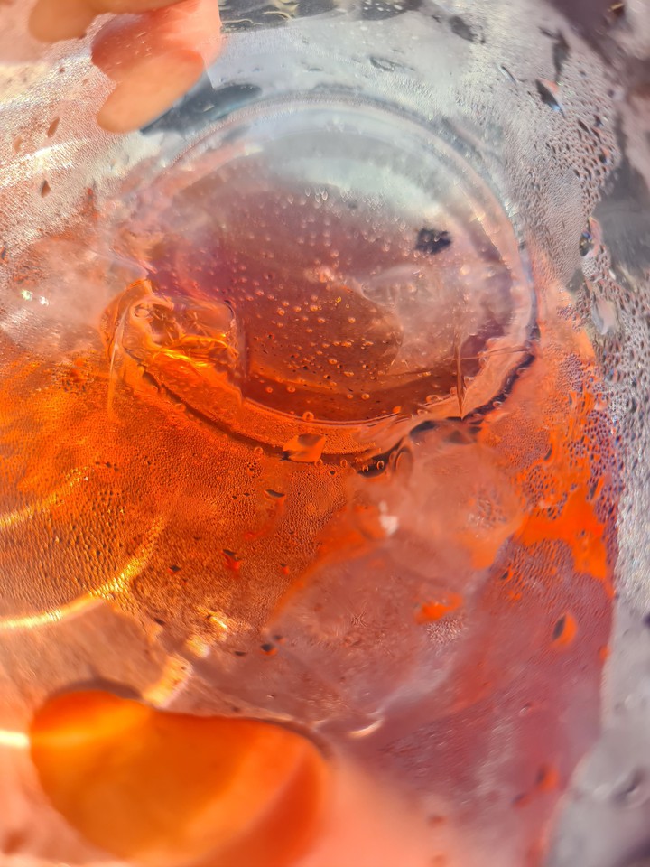 glass of rose