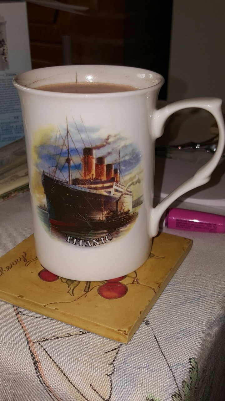 My own personal cup of hot chocolate