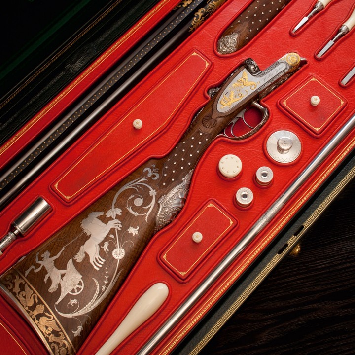 Shotgun in box