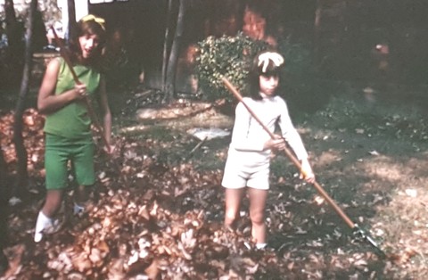 leaves Gail and me