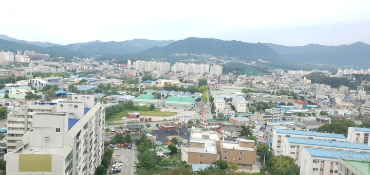 Chuncheon city in korea