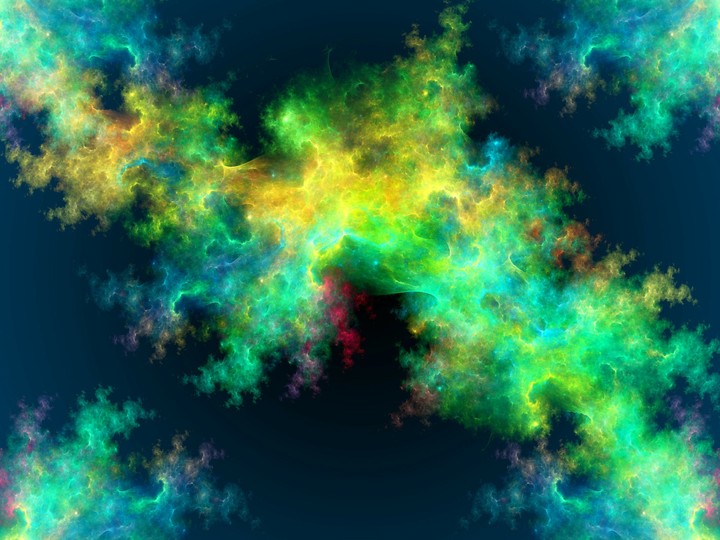 glowing sky