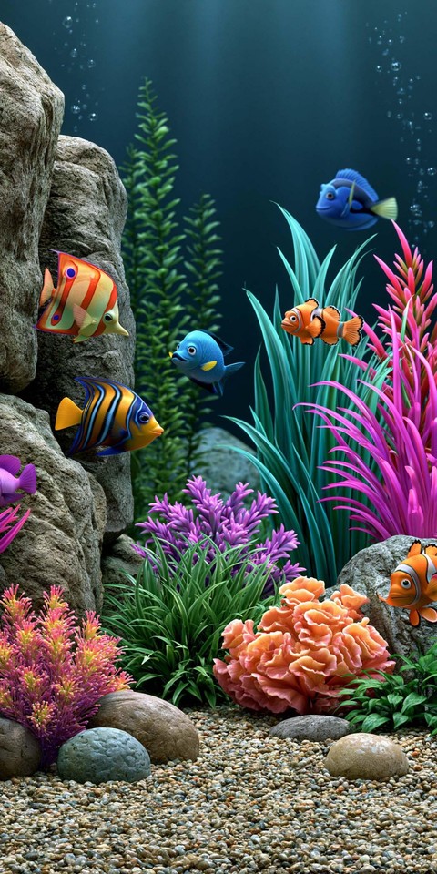 Fish, coral háttérképek