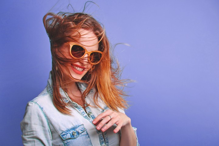 smiley woman