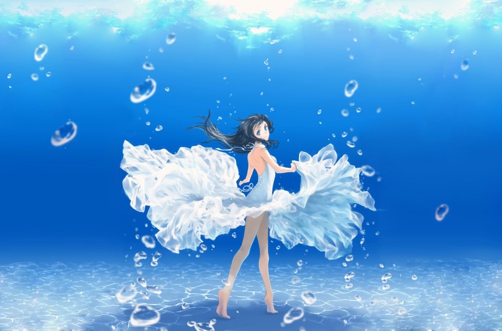 Dance in the deep blue