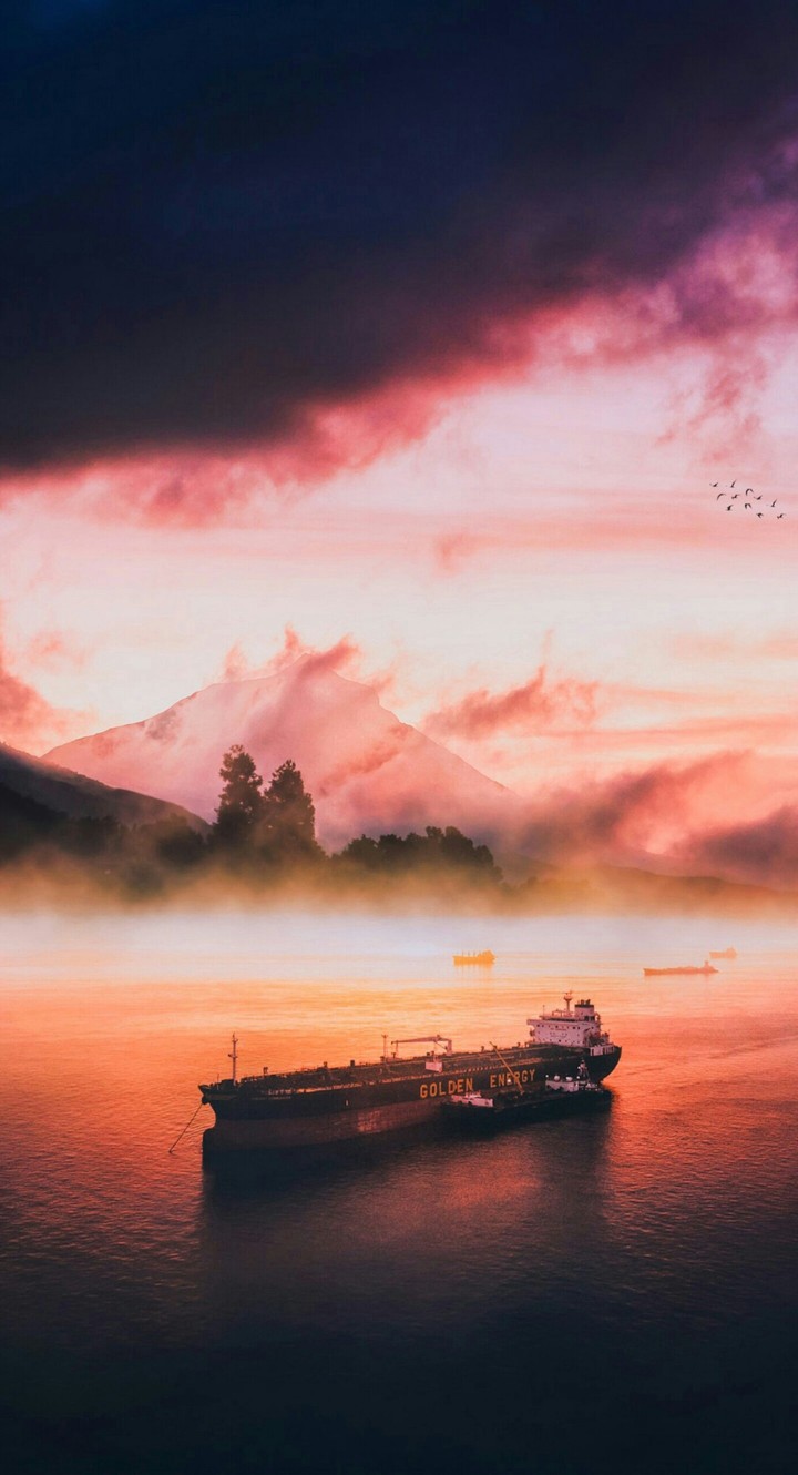 cloudy sunset