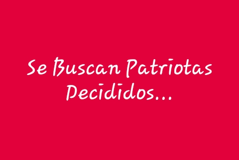 Patria...