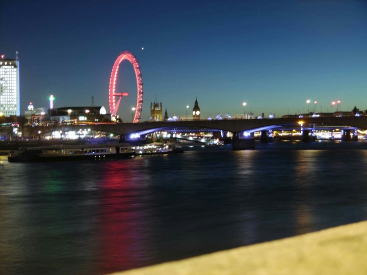 london at night