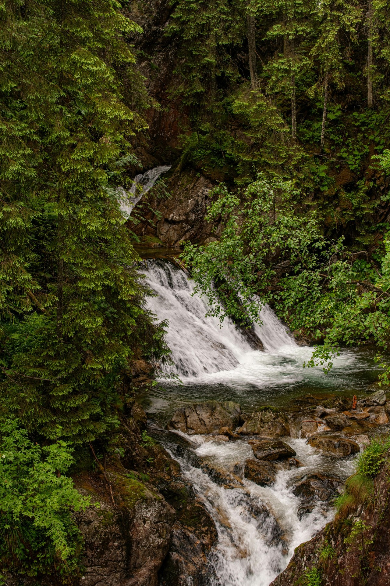 обои waterfall, watercourse