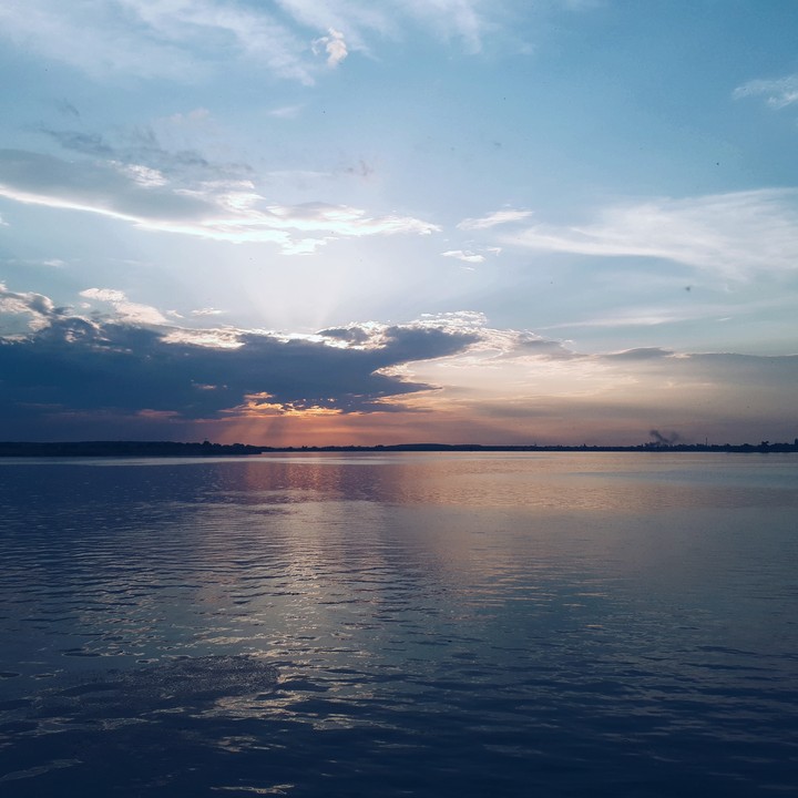 sunset lake