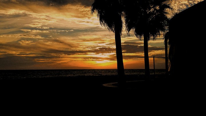 sky in flames