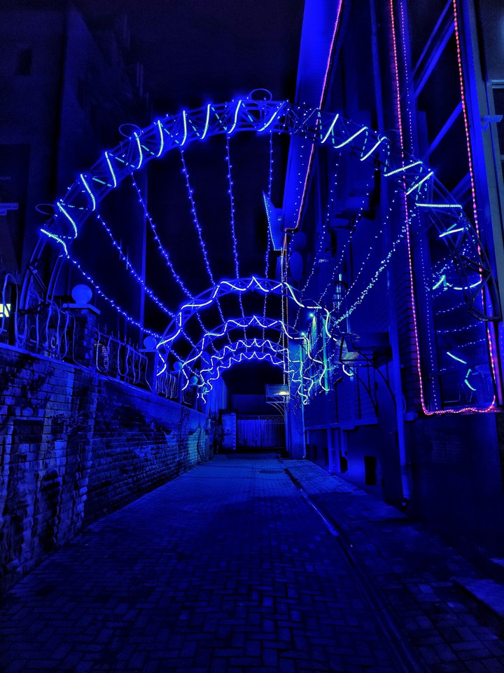 Blue night