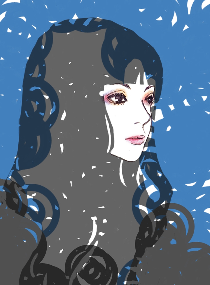 우주 먼지 소녀