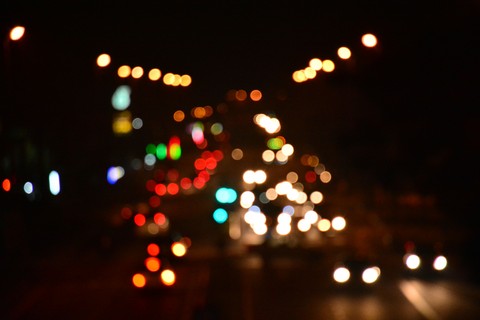 The colours of the mid night.
