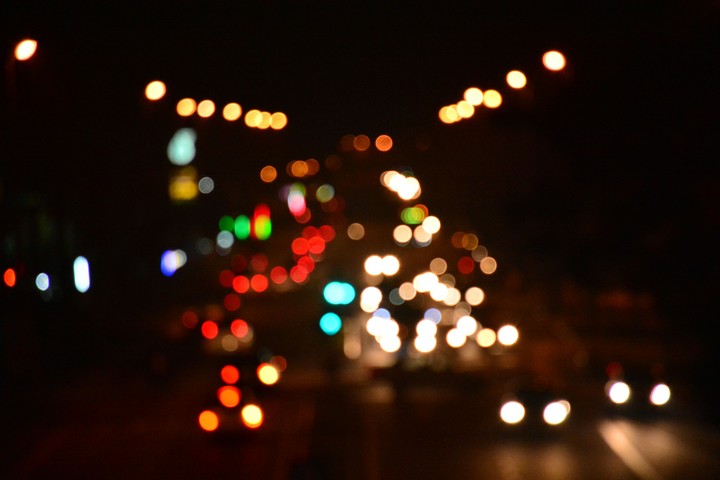 The colours of the mid night.